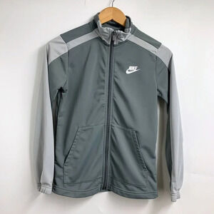 Nike Sportswear Boy's‎ Tracksuit DD0324-084 Top Full Zip Long Sleeve Size M